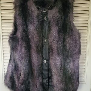 Dennis Basso Faux Fur Vest 2C